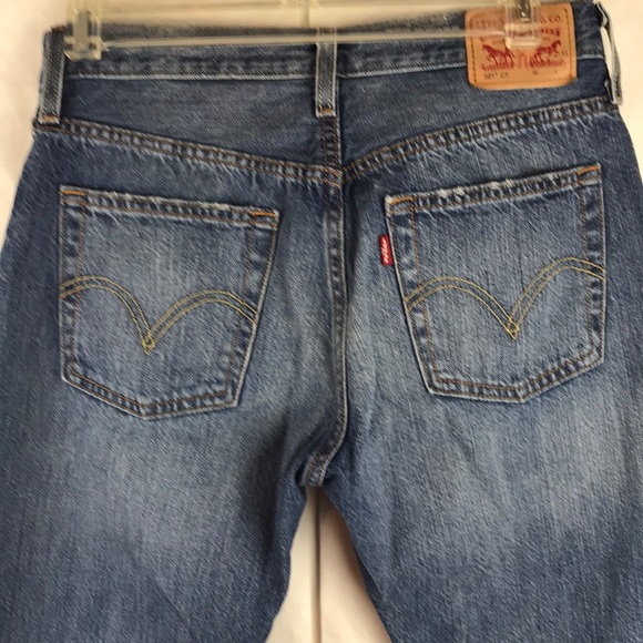 Levi’s 501’s straight boyfriend button fly 29 - Picture 6 of 13